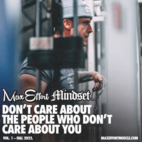 Don’t Care About the People Who Don’t Care About You