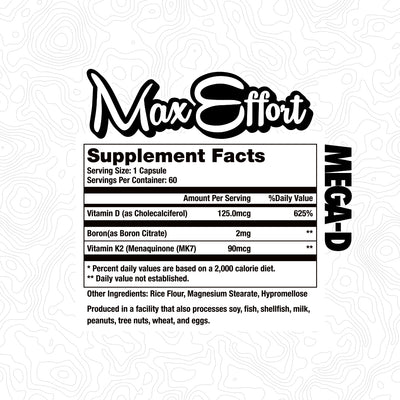Mega D - Vitamin D + K2 ⚡️