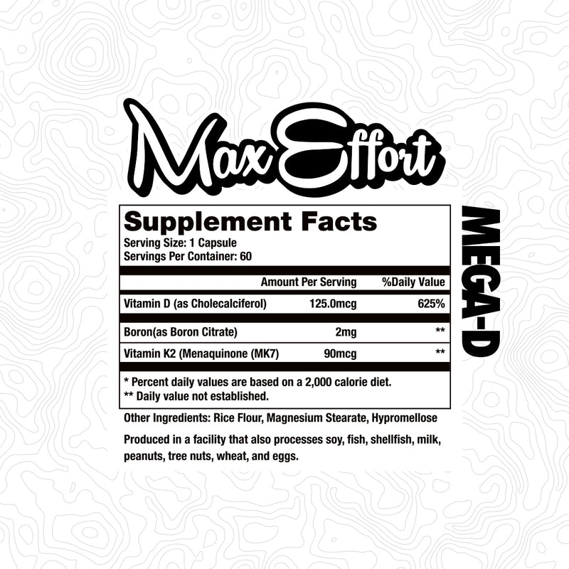 Mega D - Vitamin D + K2 ⚡️