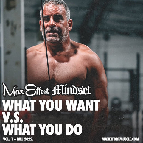 What You Want vs. What You Do