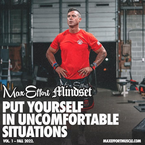 Put Yourself in Uncomfortable Situations