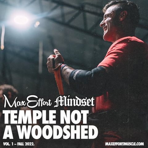 Temple Not a Woodshed