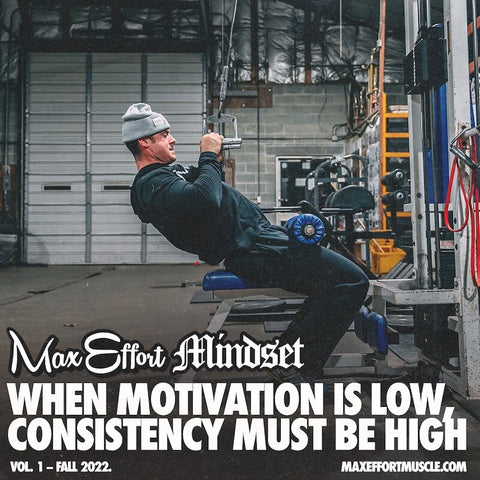 When Motivation is Low, Consistency Must Be High
