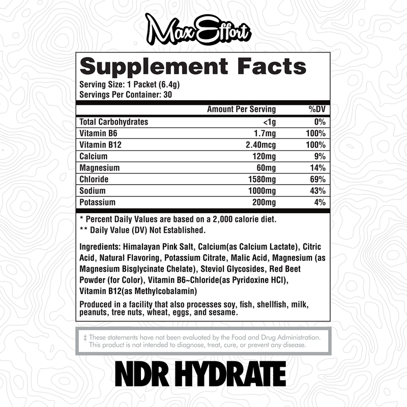NDR Hydrate 💧
