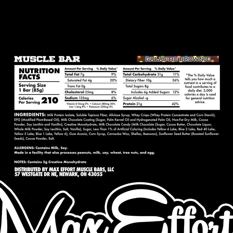 Muscle Bar (12 Pack)