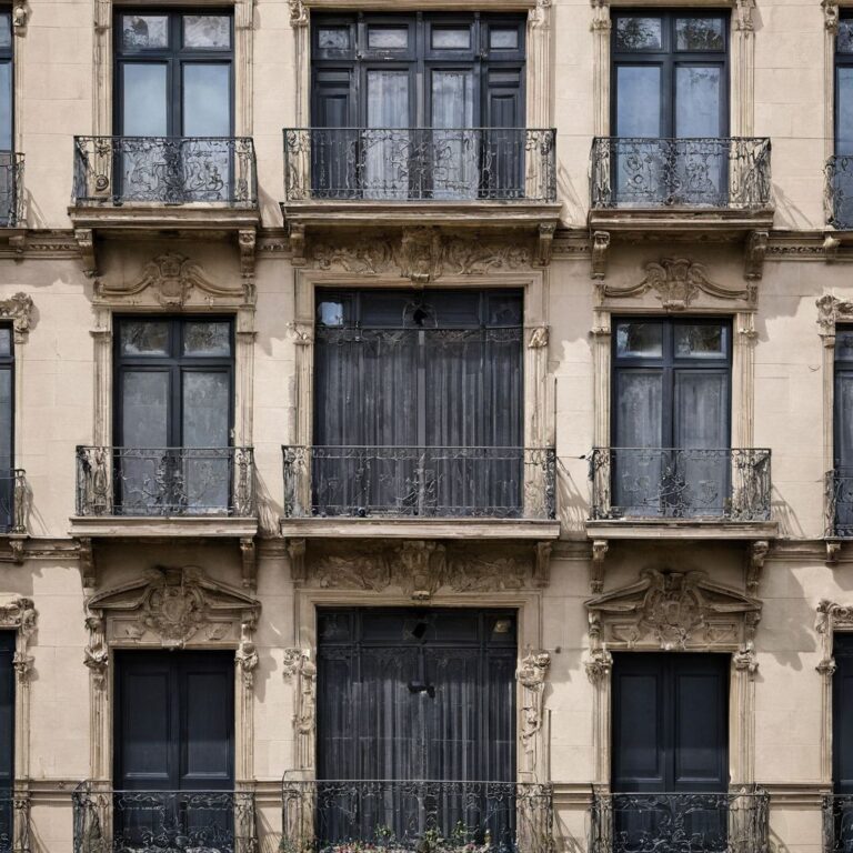 Architectural Details of Historic Buildings: Doors, Windows, and Balconies